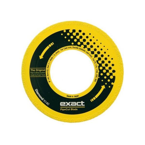 Exact Piła diamentowa DIAMOND do cięcia żeliwa Exact X140 mm
