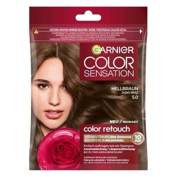 GARNIER_Color Retouch szampon koloryzujący 5.0 Jasny Brąz