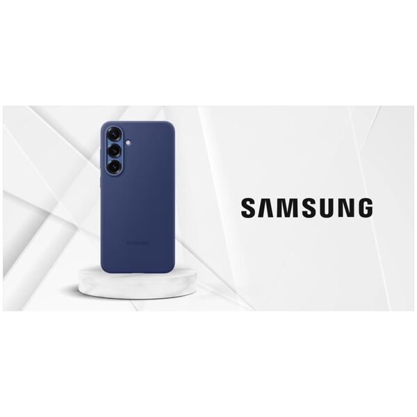 Etui Samsung Silicone do Galaxy S25+      niebieski