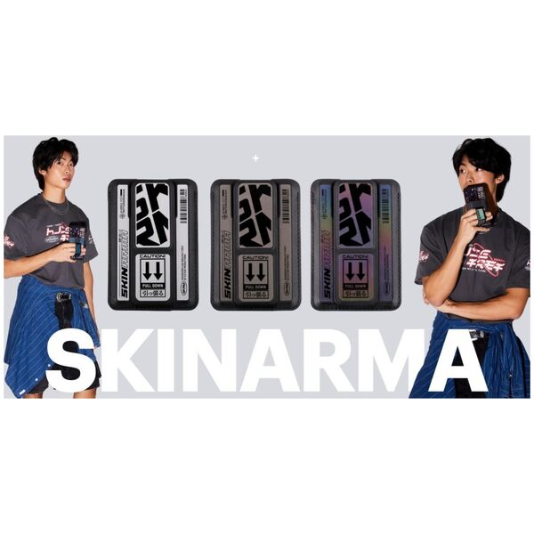 Portfel Skinarma Kado Kira Kobai Wallet   Mag-Charge Grip Stand hologram