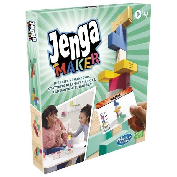 Παιχνίδι Hasbro Jenga Maker, LT 13204500 5010994128135