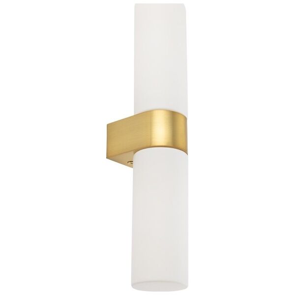 Kinkiet Nowodvorski Nowodvorski Natalie II 10727 kinkiet lampa ścienna 2x10W G9 biały/mosiądz