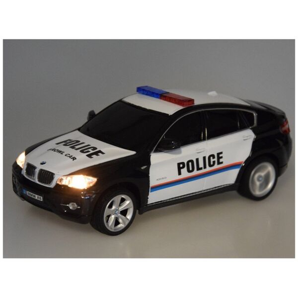 Jokomisiada Sportowy radiowóz BMW X6 auto sterowane na pilota RC0660 CY