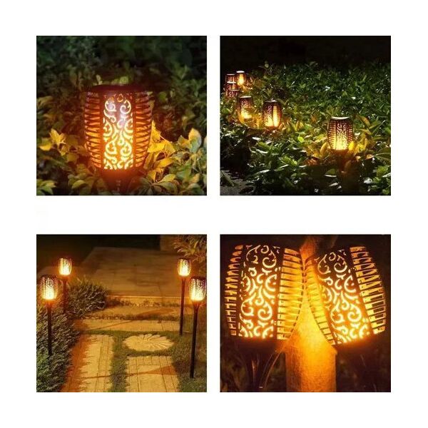 Gardlov LAMPA OGRODOWA SOLARNA - POCHODNIA ZEST.4 SZ.23560