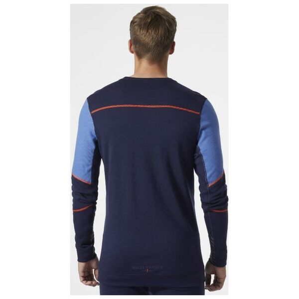 Εσωρούχο Helly Hansen HELLY HANSEN Lifa Merino Crewneck, γαλάζιο XL 13768120 7040058042723