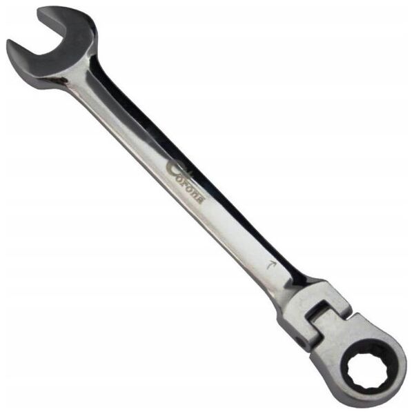 Combination wrench 24x27 mm with open ends