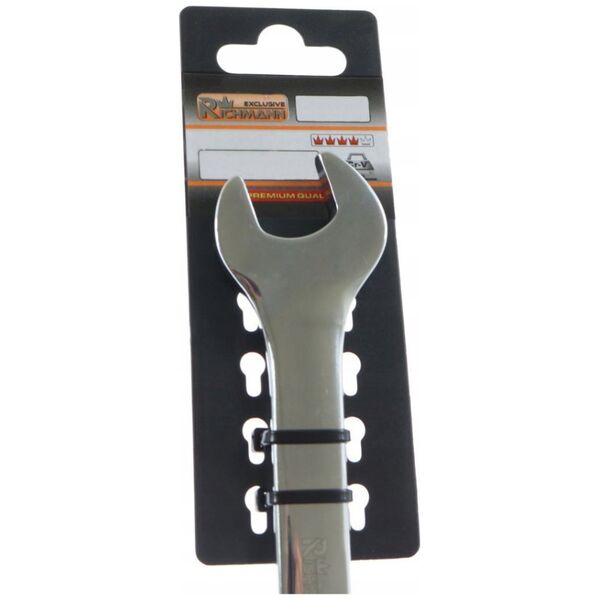 Combination wrench 24x27 mm with open ends