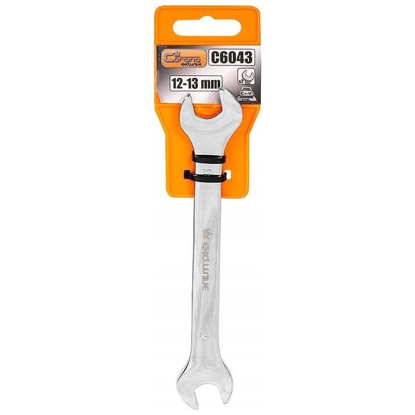 Combination wrench 24x27 mm with open ends