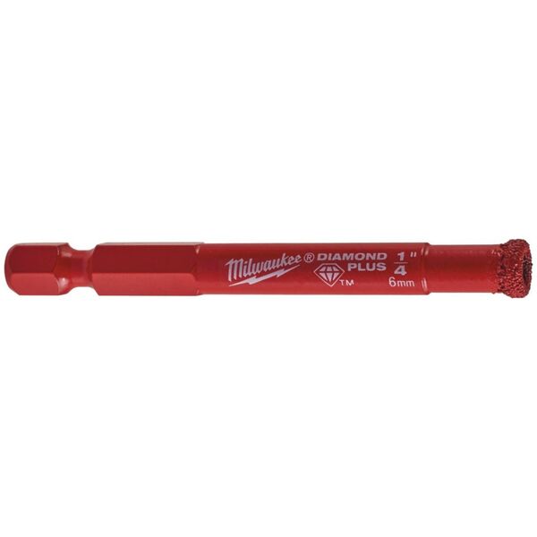MILWAUKEE DIAMOND CROWN HEX 6mm