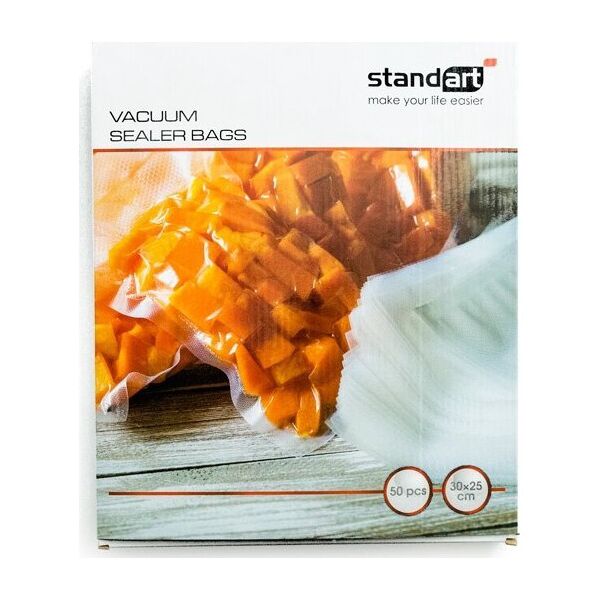 Vacuum bags STANDART, 50 pcs., 30x25 cm