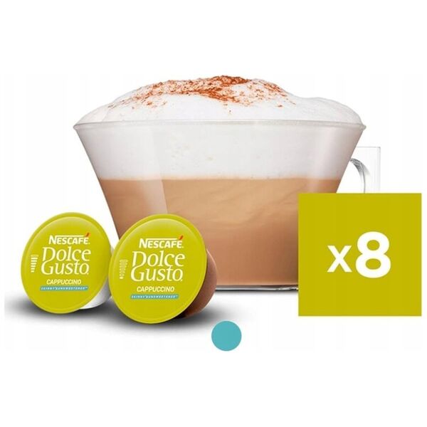 Coffee pods NESCAFE(r) Dolce Gusto(r) Skinny Cappuccino, 8+8 pcs.