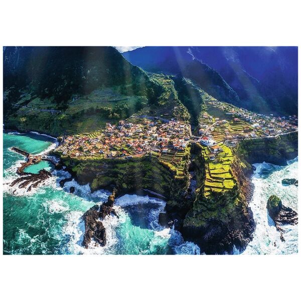 Trefl Puzzle 1000 elementów Premium Plus Wyspa Madera Portugalia
