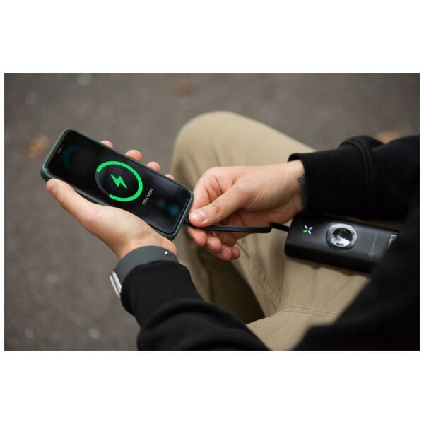 FORCELL F-ENERGY F10K4 powerbank kompatybilny z Apple Watch PD QC3.0 3A 22,5W 10000 mAh czarny