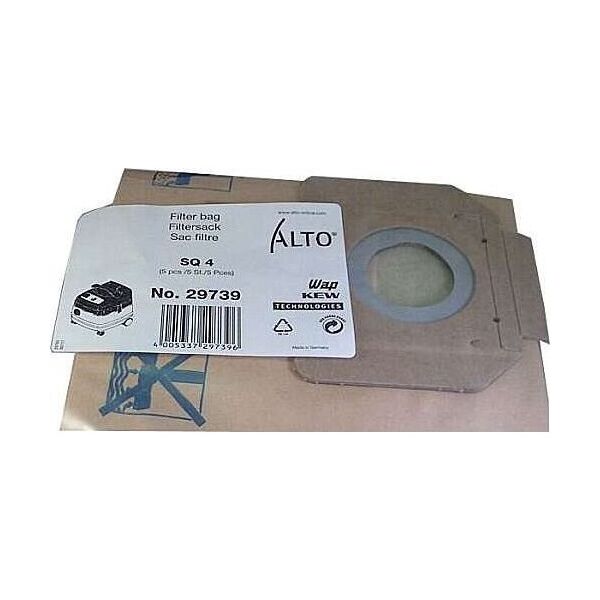 Sourcing Σακούλες φίλτρου 5 τεμ. Για αντλίες NILFISK SQ4 13491766 4005337297396