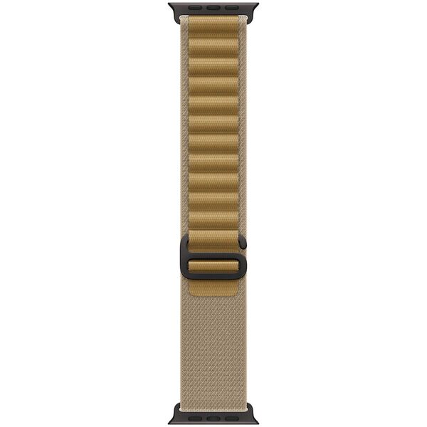 APPLE 49mm Tan AlpineLoop -Small - Black Titanium Finish