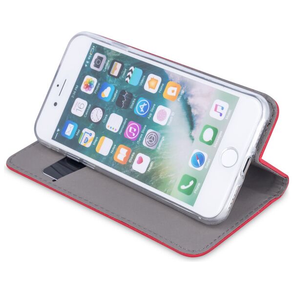 Smart Magnet case for Motorola Moto G15 red 5906961966438