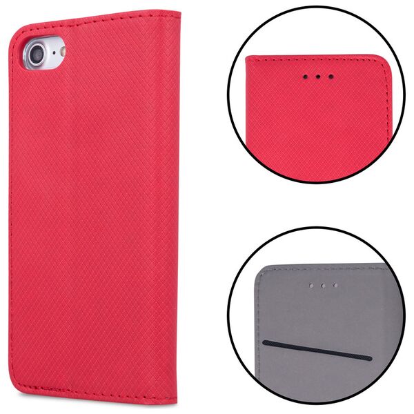 Smart Magnet case for Oppo A40 4G (Global) / A40M 4G (Global) / A60 5G (Global) red 5906961957627