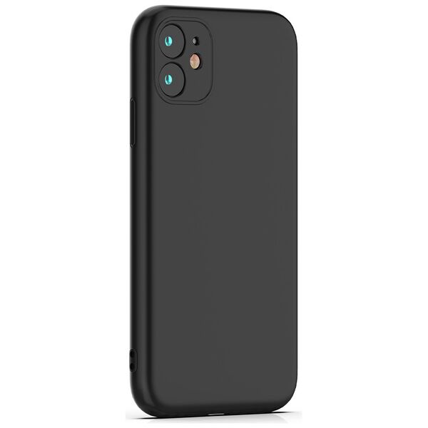 Silicon case for Oppo A40 4G (Global) / A40M 4G (Global) / A60 5G (Global) black 5906961957580