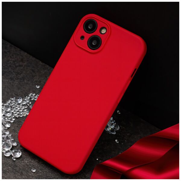 Silicon case for Motorola Moto G05 red 5906961966384