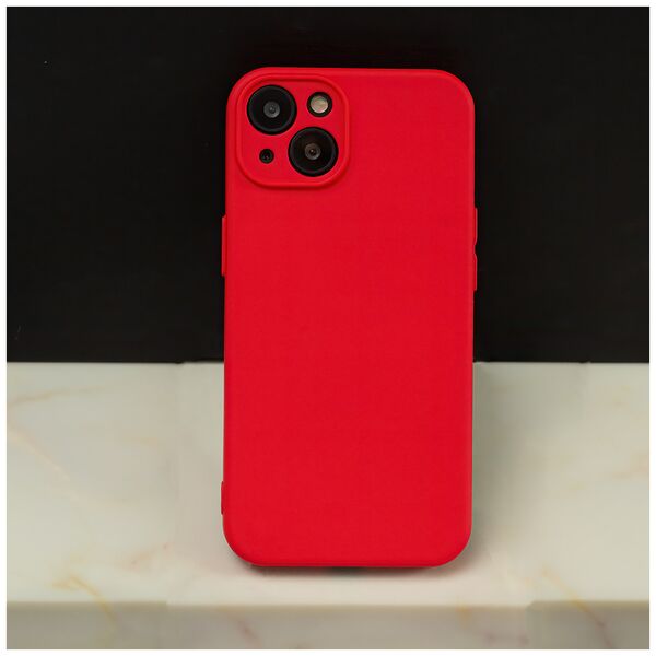 Silicon case for Motorola Moto G05 red 5906961966384