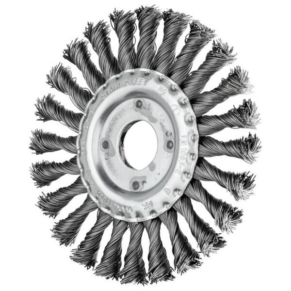 Metal brush PFERD RBG ST 0.5 125x12x22mm