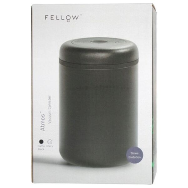 Fellow Fellow Atmos - Pojemnik próżniowy 1,2l - Stal Czarny Mat