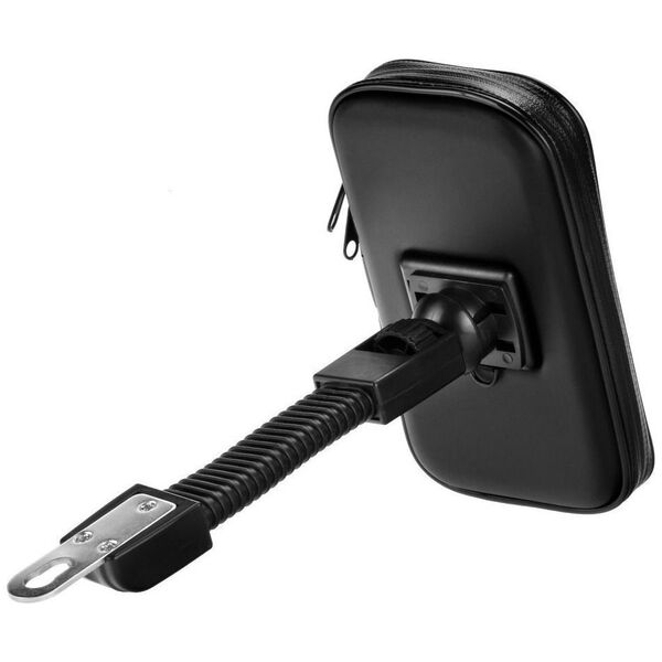 OEM Uchwyt motocyklowy na zamek wodoodporny ( 6,4" - 8" ) CM757 czarny