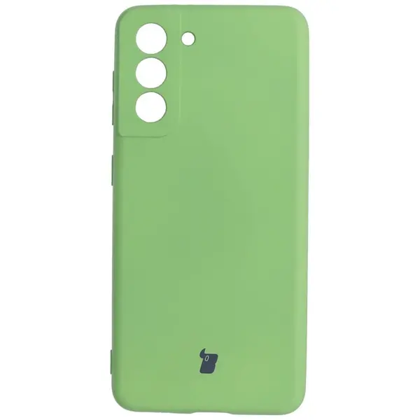 Bizon Case Silicone Samsung Galaxy S21 light green