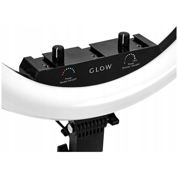 Lampa pierścieniowa Activeshop GLOW lampa pierścieniowa ring 18" RGB bsc ze statywem 45W