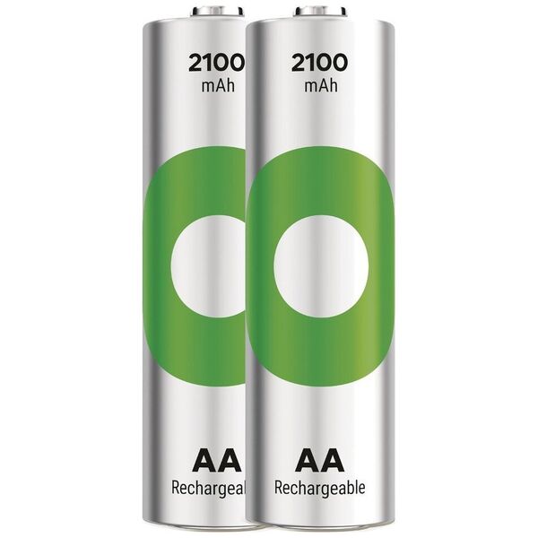 Akumulatorki, AA (HR6), 1.2V, 2100 mAh, GP, kartonik, 2-pack, ReCyko