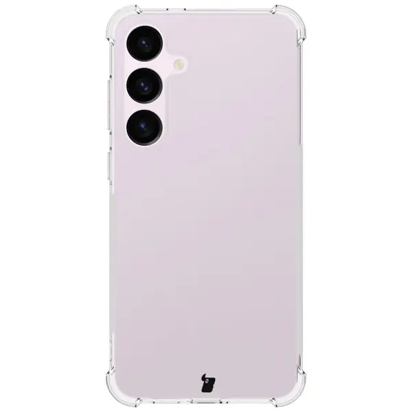 Bizon Case Clear Pack case + 2x tempered glass + lens protection Samsung Galaxy S24+ Plus clear
