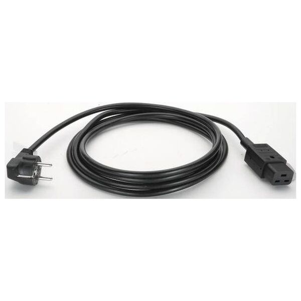 Kabel zasilający Bachmann Bachmann Kaltgerätezuleitung 3m black 1 Steck. - H05VV-F 3G 1.50mm˛ - 352.175