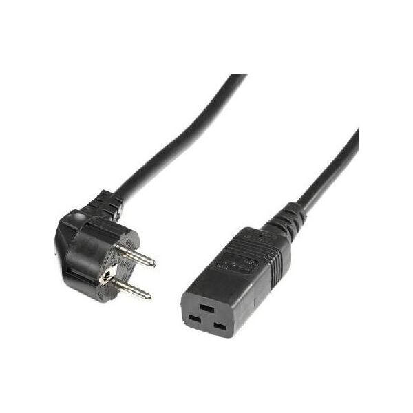 Kabel zasilający Bachmann Bachmann Kaltgerätezuleitung 3m black 1 Steck. - H05VV-F 3G 1.50mm˛ - 352.175