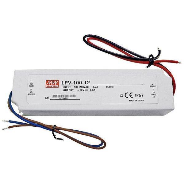 Προμήθεια IMPUL POWER SUPPLY LED100W 12V 8.5A IP67 13475973 1013087050003