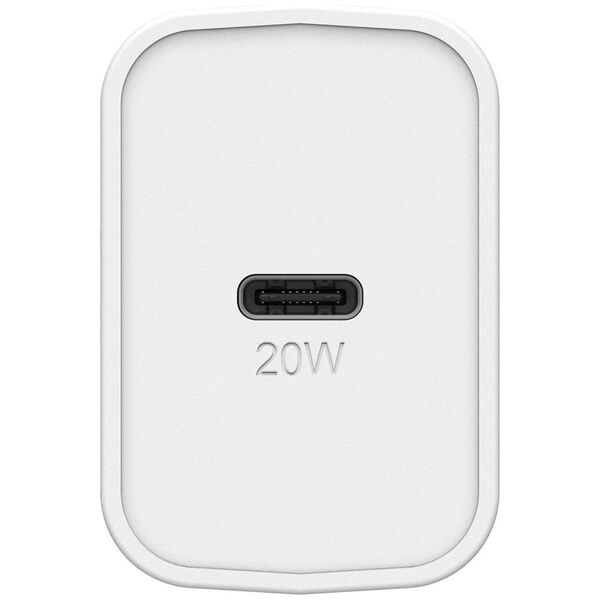 OtterBox OtterBox EU Φορτιστής τοίχου 20W 1X USB-C 20W USB-PD Λευκό *Μαζική 13354180 840262378420