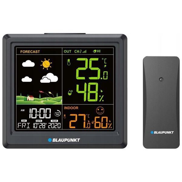 Stacja pogodowa Blaupunkt WS25BK Czarna