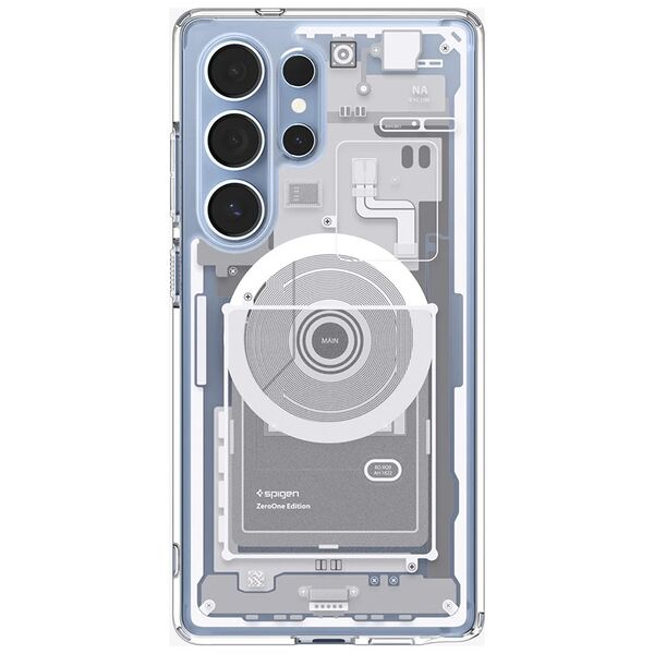 Spigen Case for Samsung Galaxy S25 Ultra - Spigen Ultra Hybrid Zero One MagSafe - White 8809971237895 έως 12 άτοκες Δόσεις