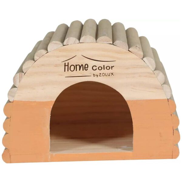 Zolux Domek drewniany Home Color z bali S 150x210x150 mm