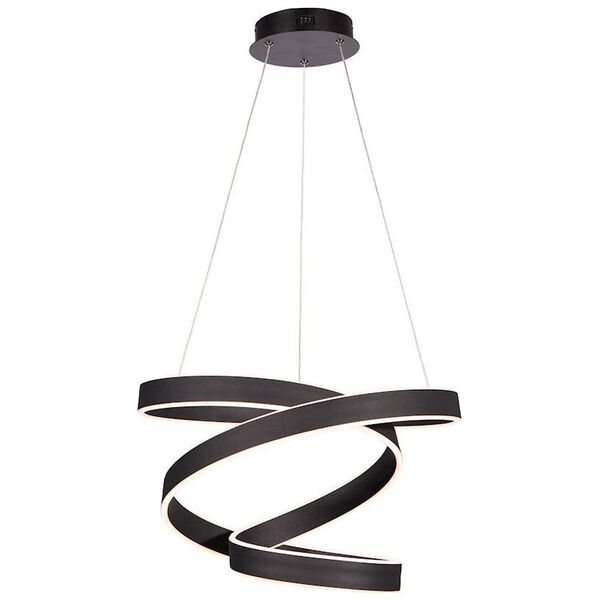 Lampa wisząca Milagro Nowoczesna lampa sufitowa ledowa czarna Milagro ANDROMEDA ML6160