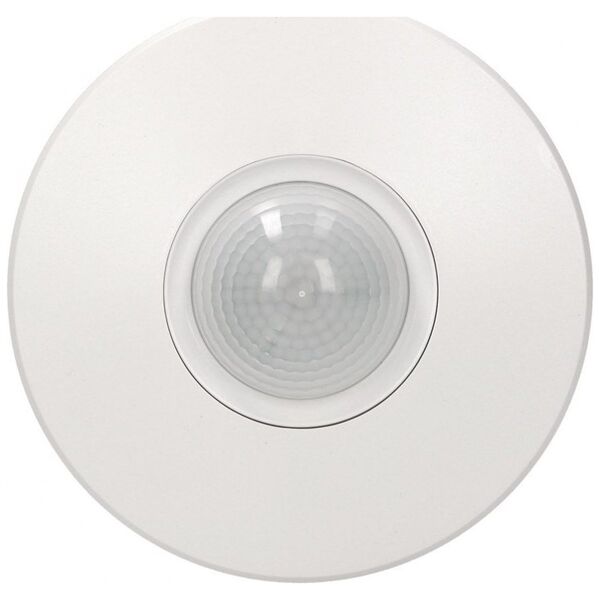 Orno Czujnik ruchu 360 st. IP20, 2000W, 3 sensory, regulacja zasięgu ?3m-20m, biały
