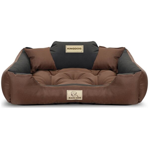 AIO Europe Legowisko dla psa 130x105 Brązowe KingDog