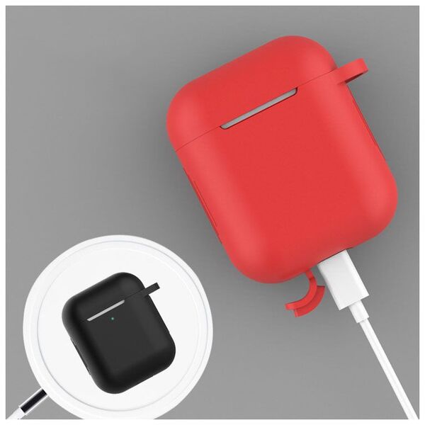 Hurtel Etui ochronne Case D do AirPods 1/2 różowe