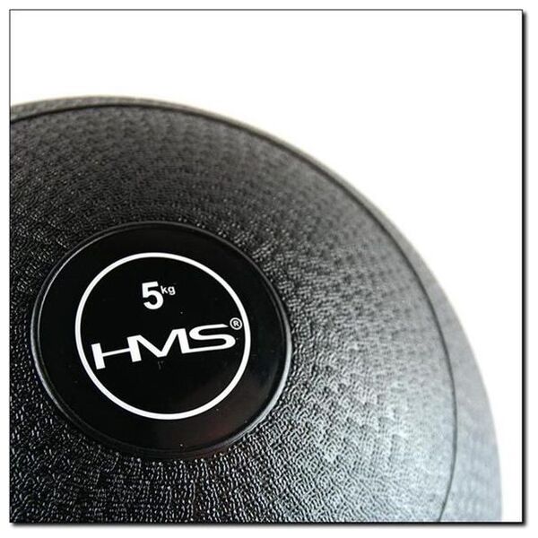 HMS Piłka lekarska Slam Ball 5kg czarna (PSB5)