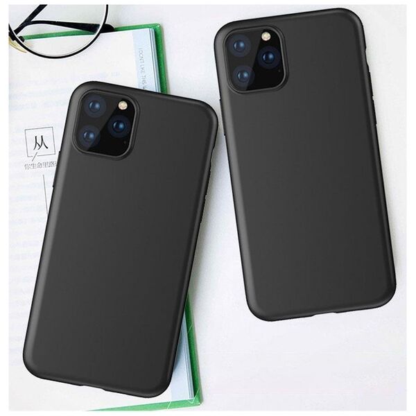 Hurtel Żelowe elastyczne etui pokrowiec do iPhone 15 Pro Max Soft Case - czarny