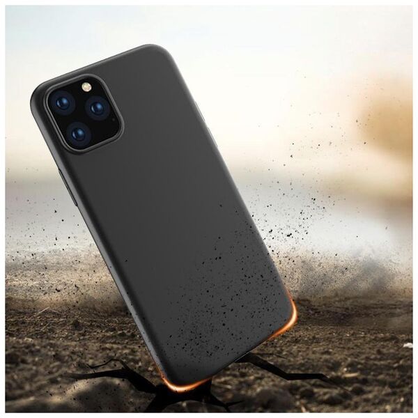Hurtel Żelowe elastyczne etui pokrowiec do iPhone 15 Pro Soft Case - czarny