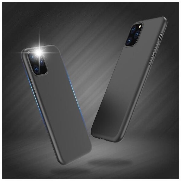 Hurtel Żelowe elastyczne etui pokrowiec do iPhone 15 Pro Soft Case - czarny