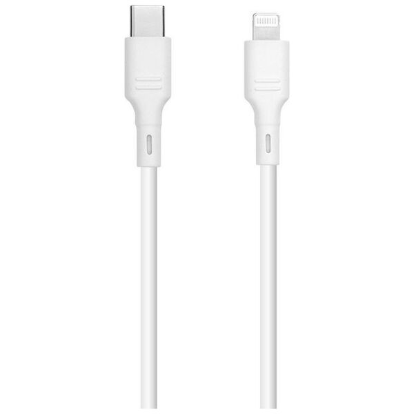 Kabel USB Bluestar BLUE STAR kabel 2,4A USB A do Lightning DC-001AL2.4 1 m biały