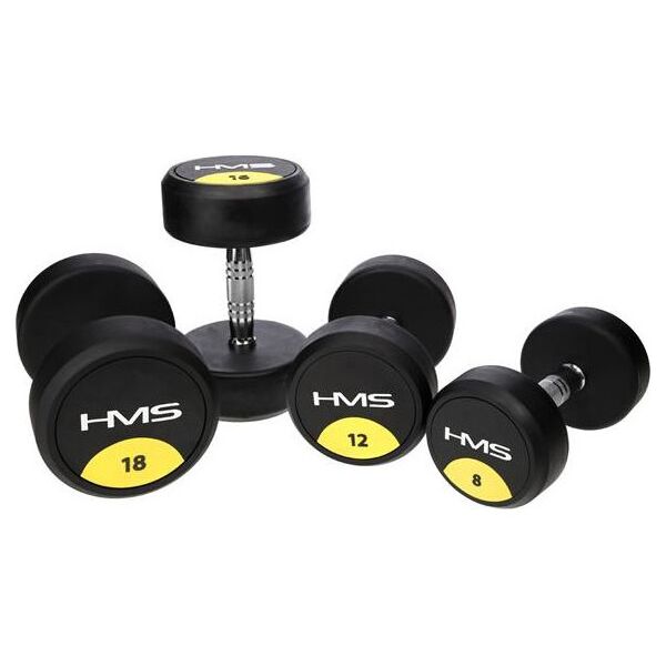 HMS hantel HG PRO gumowany 1 x 60 kg