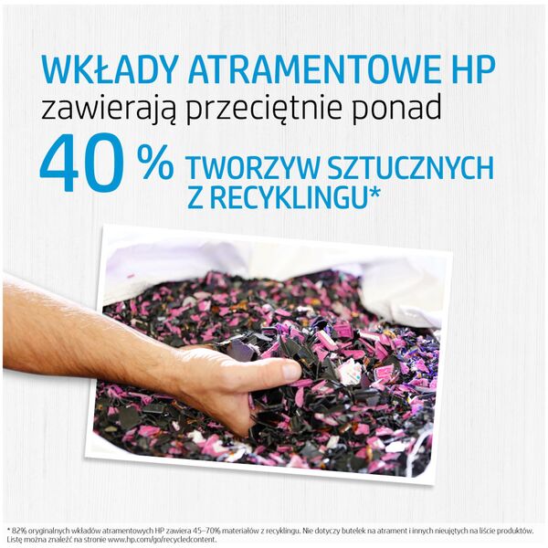 Tusz HP HP oryginalny ink / tusz 6ZC73AE#301, HP 903, CMYK, blistr, multipack, HP Officejet 6962,Pro 6960,6961,6963,6964,6965,6966