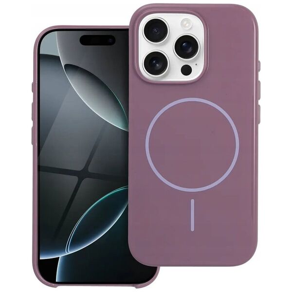 Glossy Mag Cover kompatybilny z MagSafe pasuje do IPHONE 14 PRO MAX fioletowy